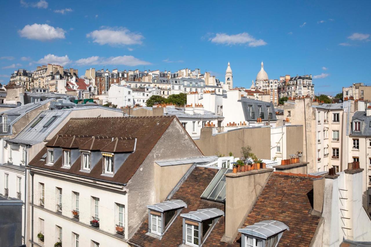 Hôtel des Arts Montmartre Paris Exterior foto